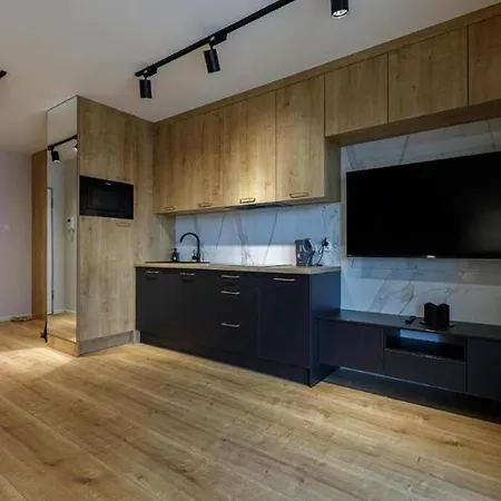 アパート Golden - Cozy Studio- Odra River&ksiecia Witolda ヴロツワフ