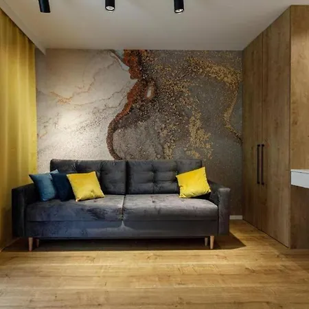 Golden - Cozy Studio- Odra River&ksiecia Witolda ורוצלב