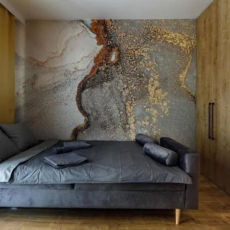 Golden - Cozy Studio- Odra River&ksiecia Witolda Wroclaw