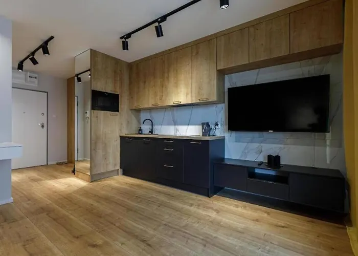 아파트 Golden - Cozy Studio- Odra River&ksiecia Witolda 브로츠와프