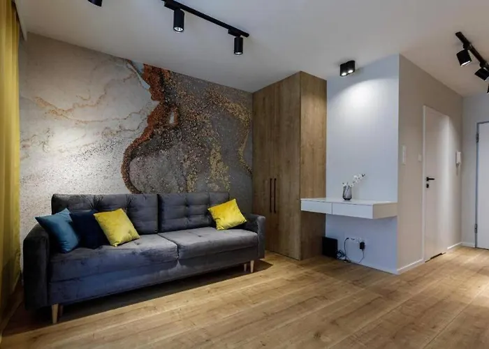 アパート Golden - Cozy Studio- Odra River&ksiecia Witolda ヴロツワフ